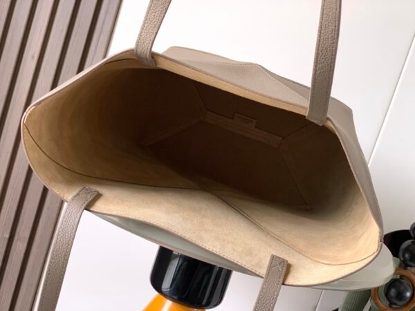 Medium Puzzle Fold tote in soft grained calfskin