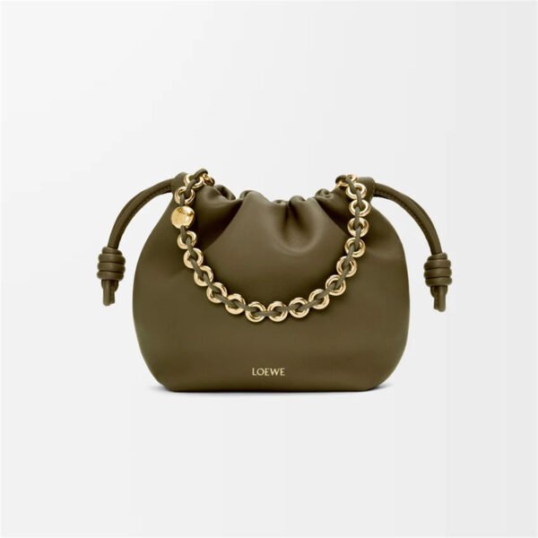 Mini Flamenco purse in mellow nappa lambskin