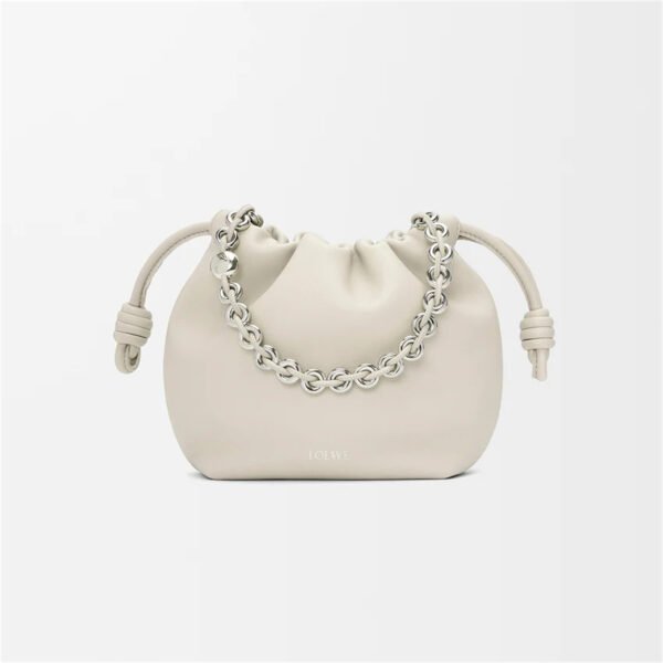 Mini Flamenco purse in mellow nappa lambskin