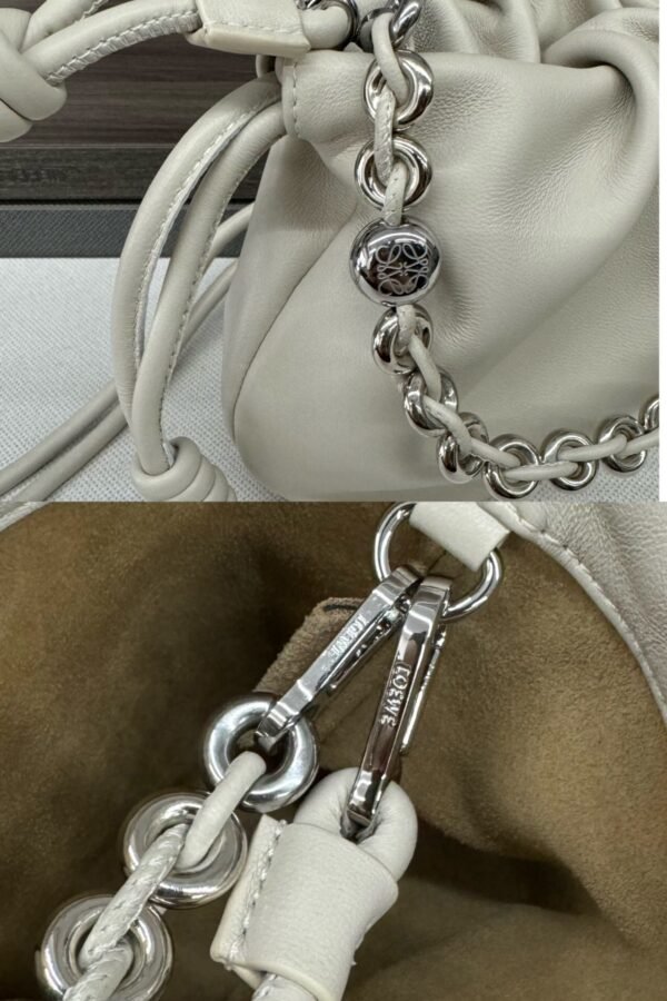 Mini Flamenco purse in mellow nappa lambskin