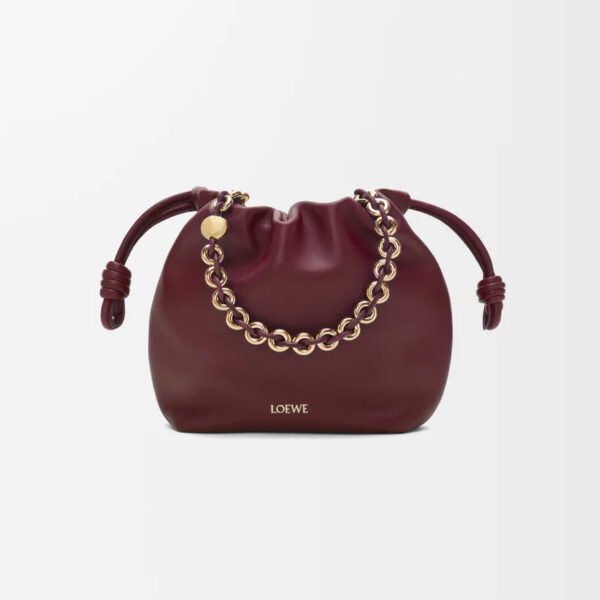 Mini Flamenco purse in mellow nappa lambskin