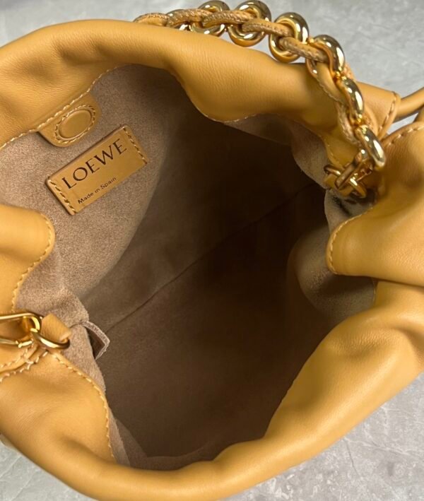 Mini Flamenco purse in mellow nappa lambskin