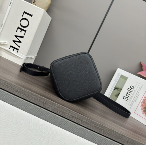 Mini Pebble Bucket bag in soft grained calfskin