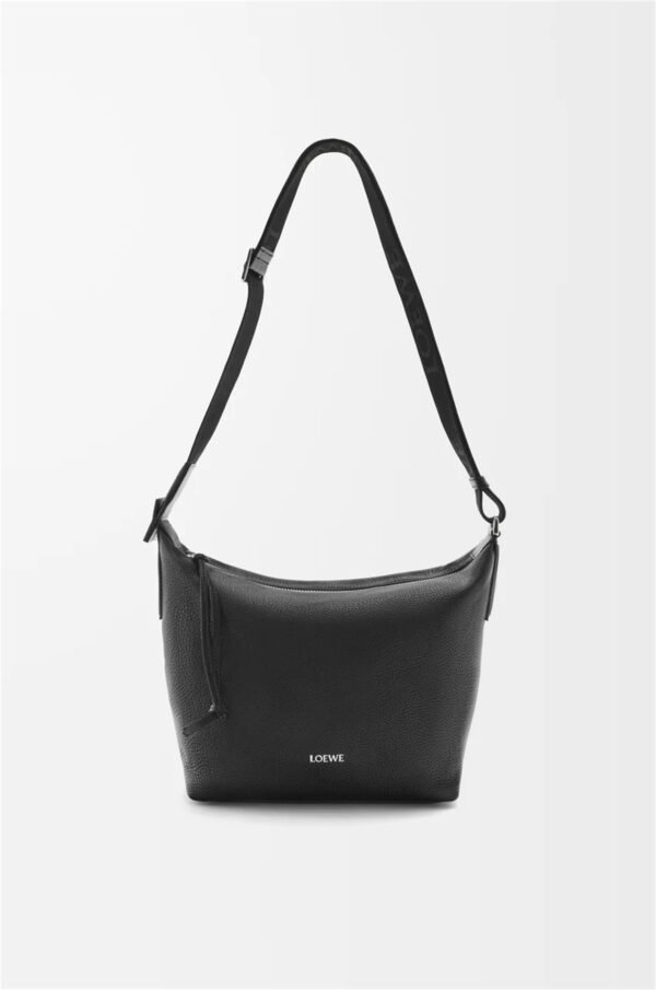B906Q63X08 (1) Small Cubi crossbody bag in supple grained calfskin