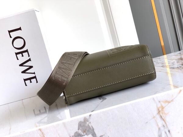 Mini crossbody camera bag in satin calfskin