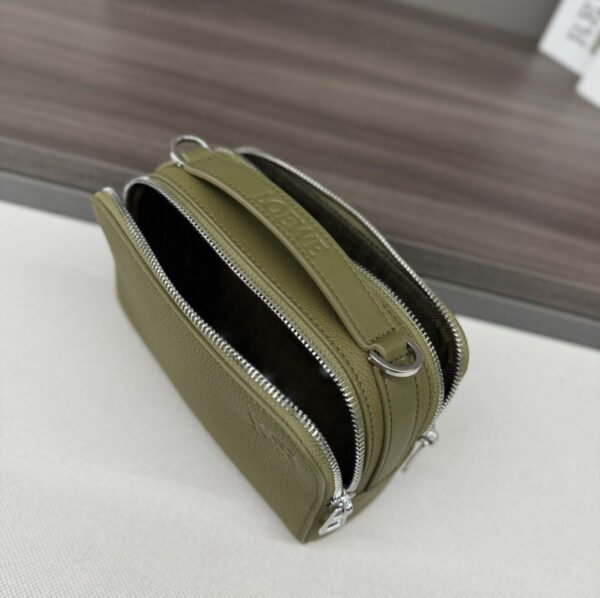 C660R41X01 (2) Mini crossbody camera bag in soft grained calfskin