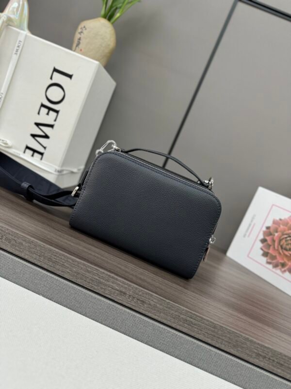 C660R41X01 (3) Mini crossbody camera bag in soft grained calfskin