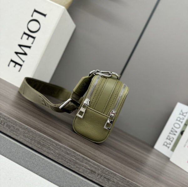 C660R41X01 (4) Mini crossbody camera bag in soft grained calfskin