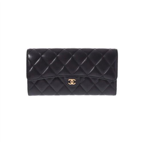 Ladies lamb long wallet