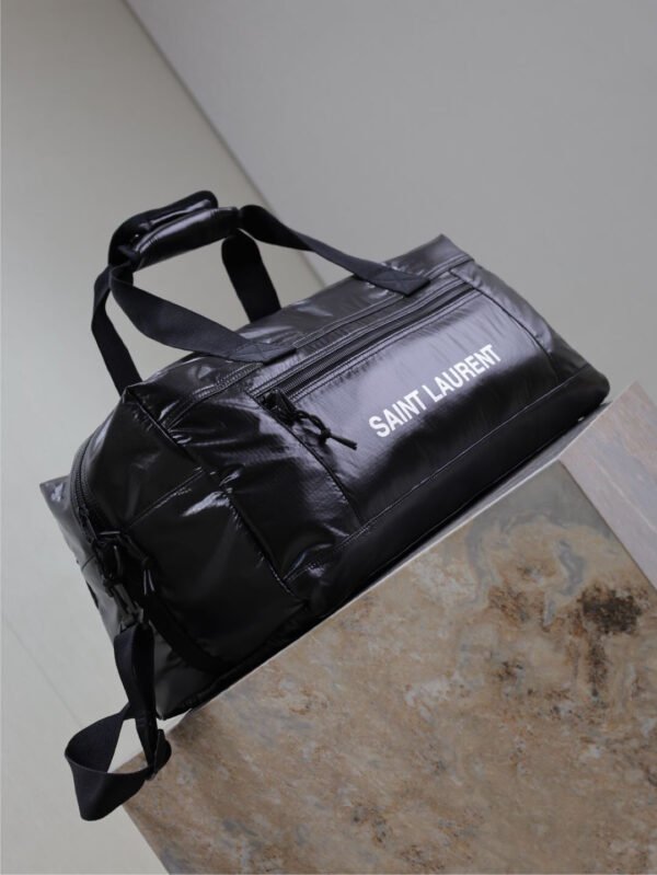 Logo Nylon Ripstop Duffle Bag
