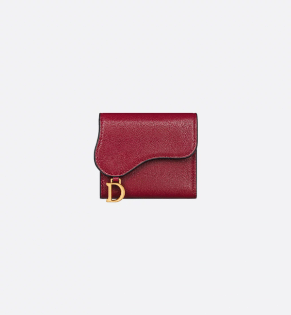 S5652CCEH_M323 (1) Dior Saddle Lotus Wallet