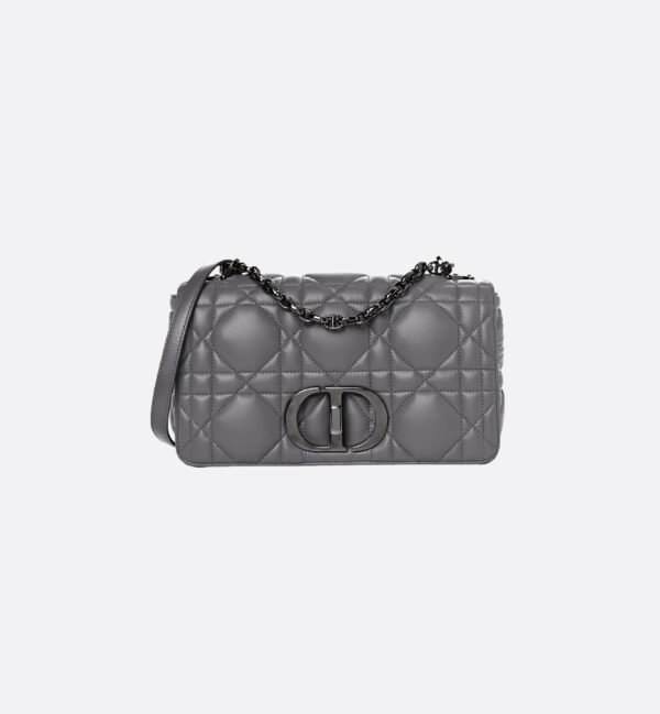 Dior Small Caro Bag Gun color buckle