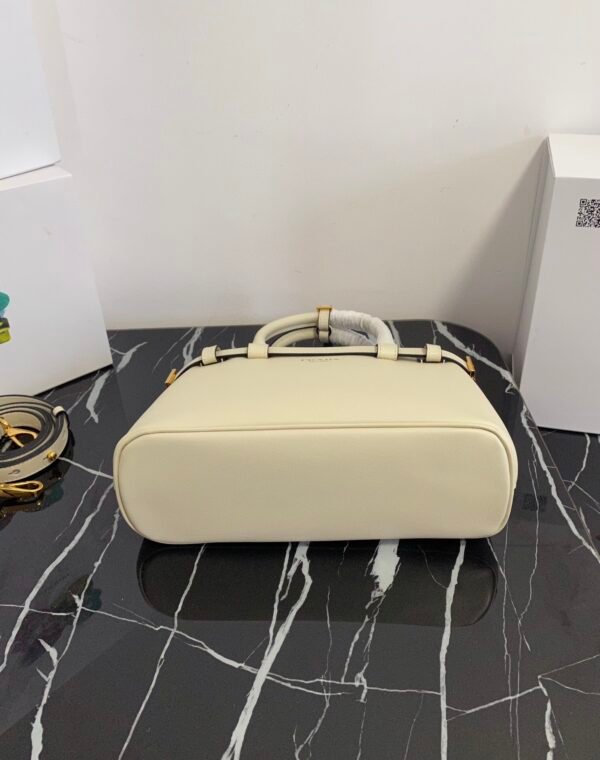 1BA418_2CYS (4) Prada Buckle small leather handbag with double belt