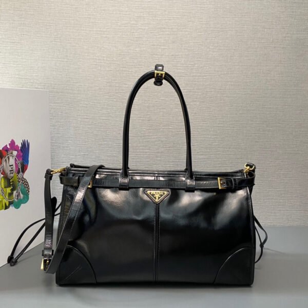 1BA433_2CYR (4) Prada Bonnie large leather handbag