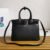Prada Buckle small leather handbag with belt