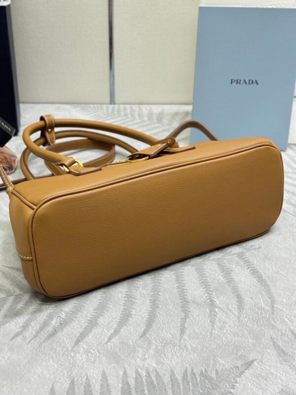 1BA457_2CYS brown (2) Medium Prada Galleria leather bag