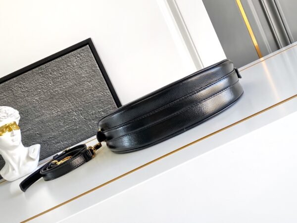 1BC194_2DNT (1) Prada Arqué naplak patent leather shoulder bag