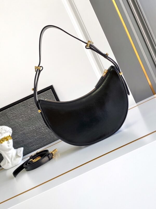 1BC194_2DNT (2) Prada Arqué naplak patent leather shoulder bag