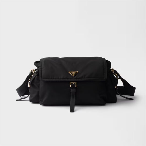 Prada Explore large Re-Nylon shoulder bag with flap