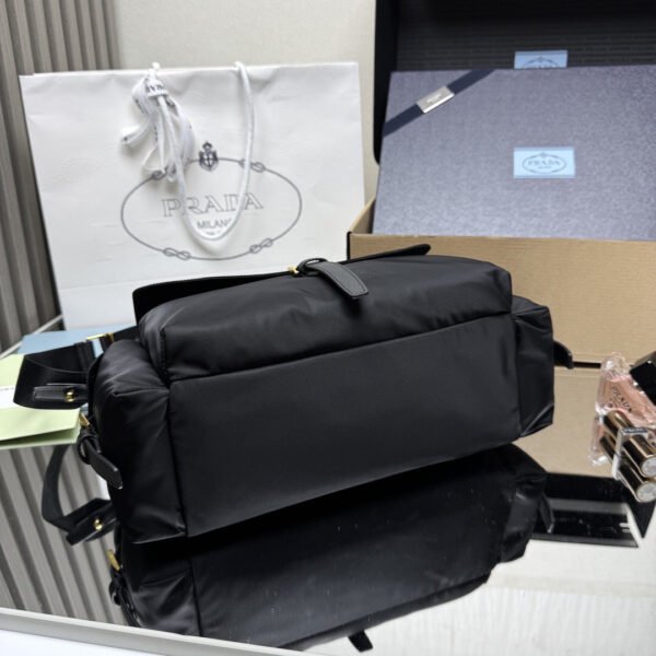 Prada Explore large Re-Nylon shoulder bag with flap