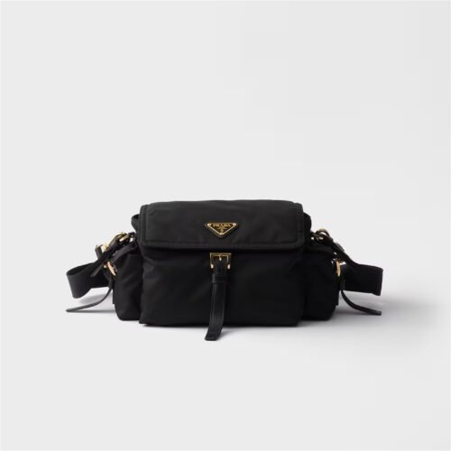 Prada Explore medium Re-Nylon shoulder bag with flap