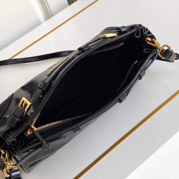 Prada Bonnie small leather shoulder bag