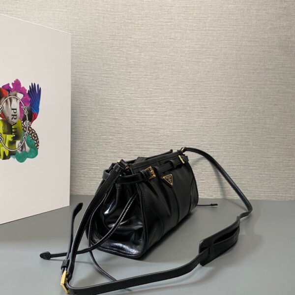 Prada Bonnie small leather shoulder bag