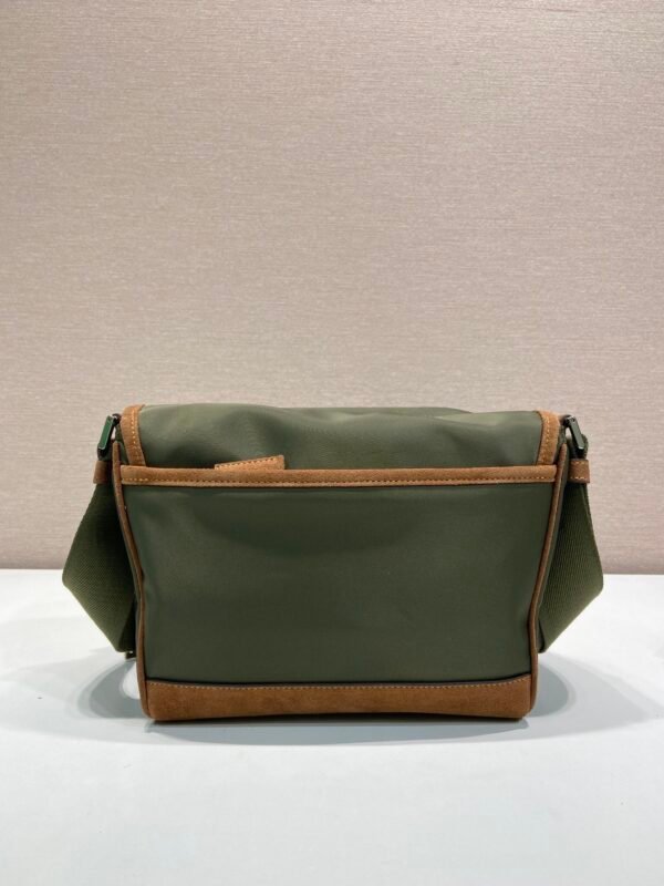2VD066_384 (4) Medium Re-Nylon and suede shoulder bag