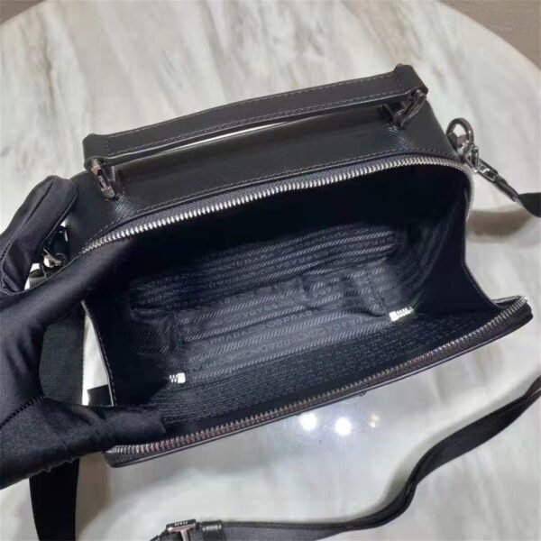 Medium Prada Brique Saffiano leather bag
