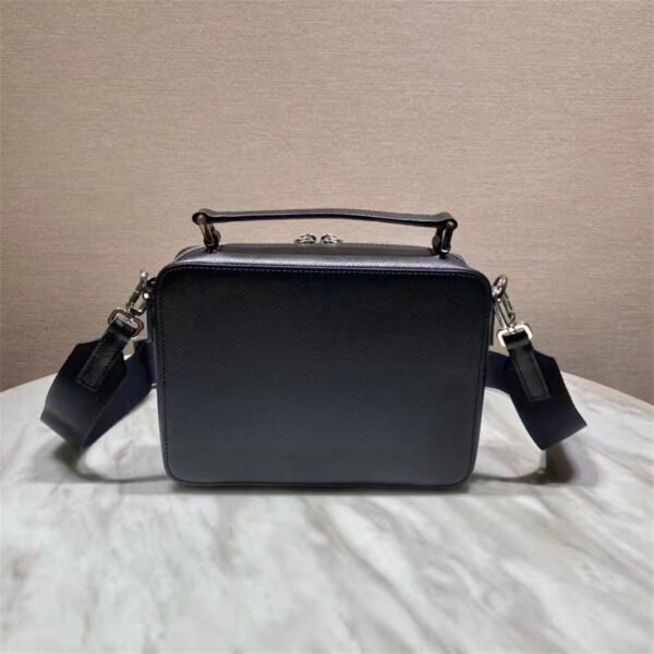 Medium Prada Brique Saffiano leather bag