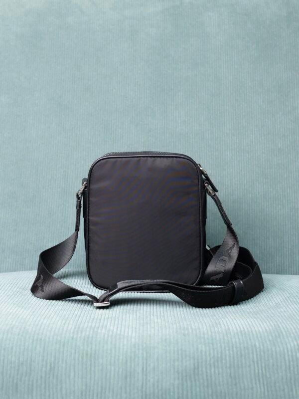 Re-Nylon and Saffiano shoulder bag