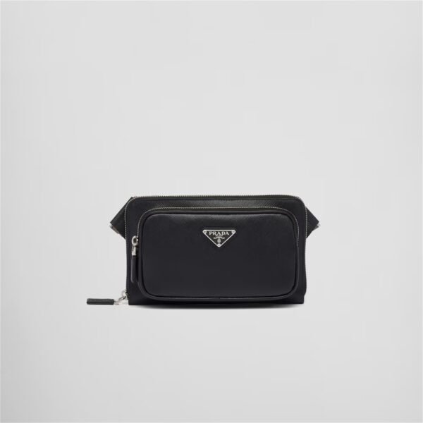 2VH156_9Z2 (3) Saffiano leather belt bag