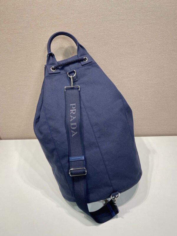 2VY011_2CYA (2) Canvas drawstring duffle bag