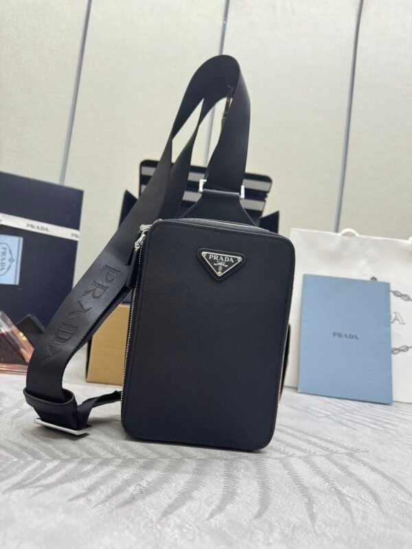 2VZ106_9Z2 (1) Prada Brique Saffiano leather bag