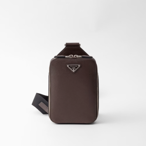 2VZ106_9Z2 (1) Prada Brique Saffiano leather bag