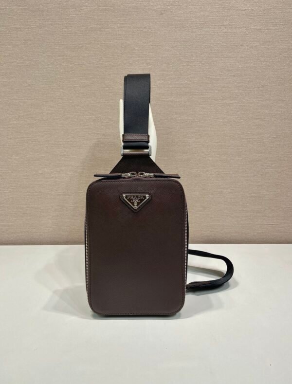 Prada Brique Saffiano leather bag