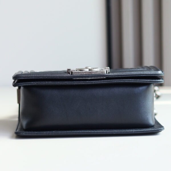 A67085 black(7) SMALL BOY CHANEL HANDBAG