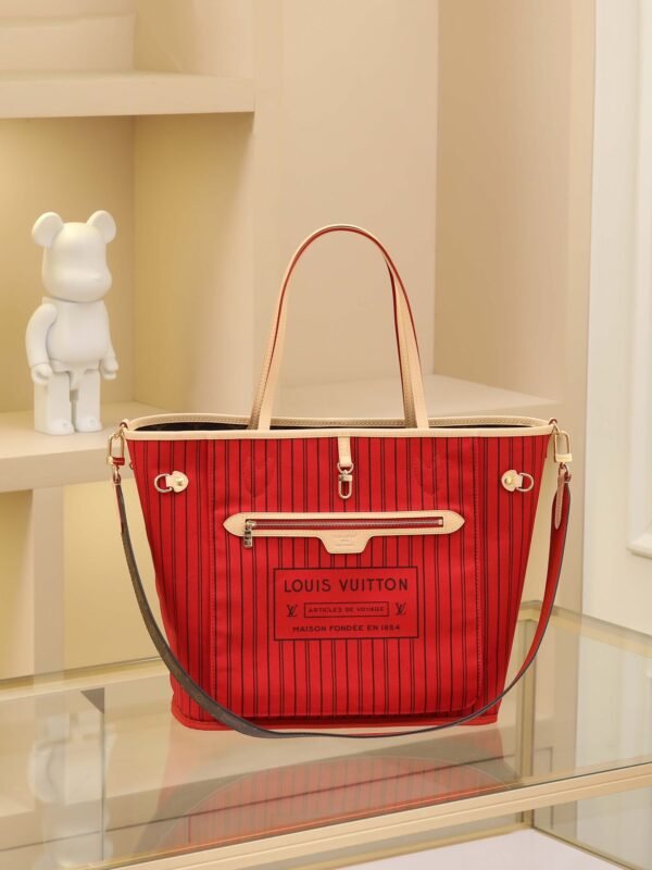 LOUIS VUITTON Neverfull Bandoulière Inside Out MM