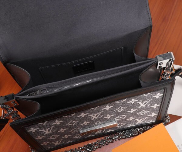 LOUIS VUITTON Dauphine MM Women's Shoulder Bag Denim