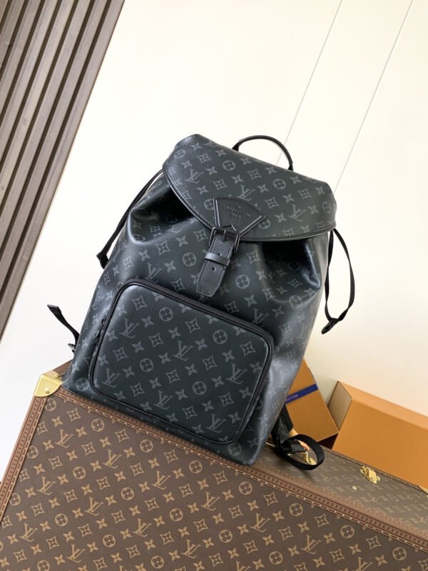M46683 (6) LOUIS VUITTON Montsouris Backpack M46683