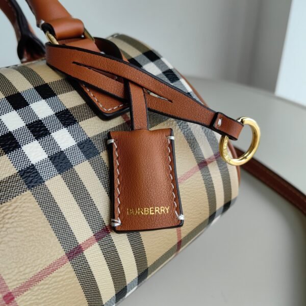 Burberry Mini Plaid Bowling Bag p81097911