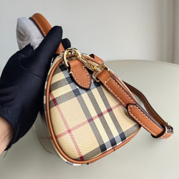 Burberry Mini Plaid Bowling Bag p81097911