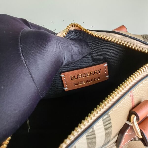 Burberry Mini Plaid Bowling Bag p81097911