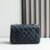 CF Mini Black 20cm (3) Chanel CF Mini Cowhide Black 20cm