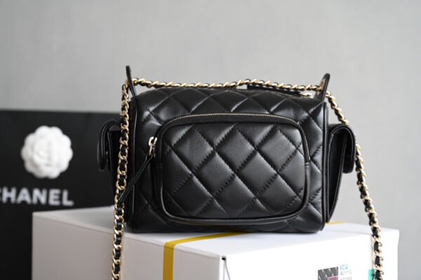 CHANEL 24K CAMERA BAG 23cm