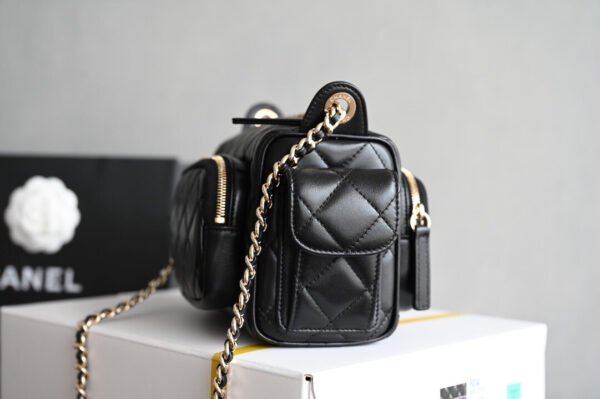 CHANEL 24K CAMERA BAG 23cm