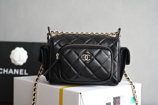 CHANEL 24K CAMERA BAG 23cm