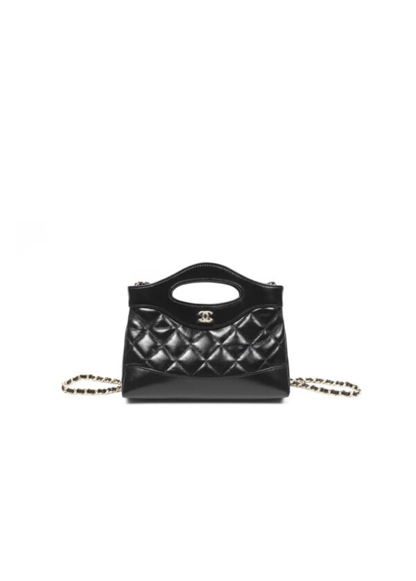 CHANEL 31 Bag 24S Mini Polished Lambskin Shopping Bag