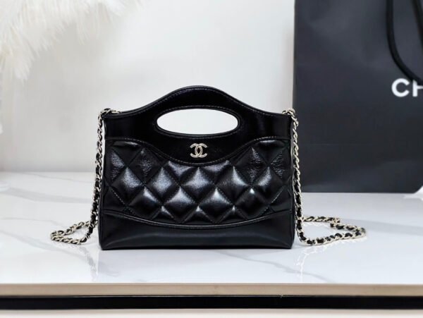 CHANEL 31 Bag 24S Mini Polished Lambskin Shopping Bag