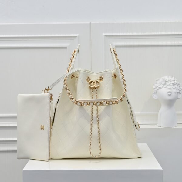 CHANEL CHANEL 25 BAG MEDIUM HOBO BAG Ball Grain Cowhide